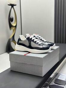 Chaussures de sport décontracté haut de gamme pour hommes, chaussures décontracté d'affaires, chaussures de course respirantes en maille, chaussures décontracté noires - Multicolore - Voir 1