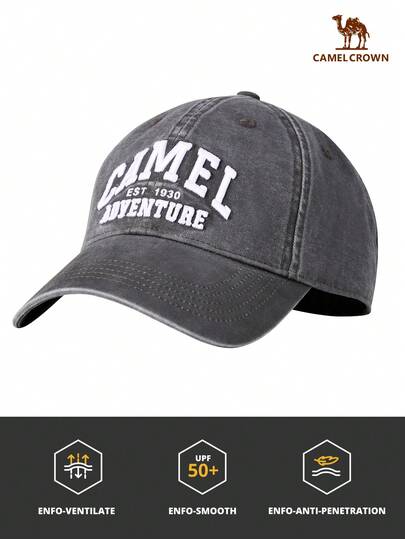 CAMEL CROWN Mũ lưỡi trai thể thao ngoài trời dành cho nữ, chống tia UV, thích hợp cho chơi golf, chạy marathon, tennis.