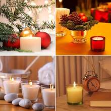 200pcs Heat Resistant Candle Wick PE Foam Double Sided Adhesive Stickers, Strong Adhesion Easy To Stick, Perfect For DIY Candle Making - 200pcs - View 10
