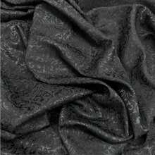 Exquisite Damascus Jacquard Satin Fabric With 3D Embossed Floral Pattern, Silky Luster Jacquard Material, Soft And Breathable, Suitable For Evening Gowns, Formal Dresses, Blouses, Skirts, Home Decor And DIY Sewing Projects - Multicolor - View 18