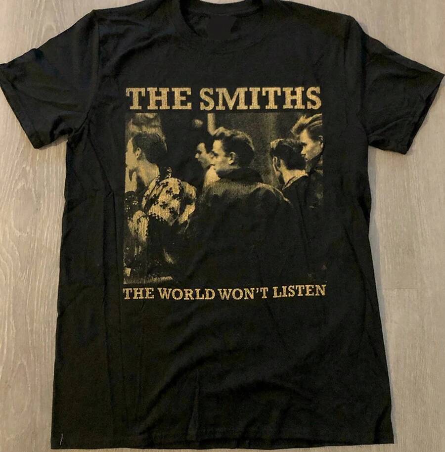 Los Smiths, el mundo no los incluirá en la lista. - Negro - Ver 1