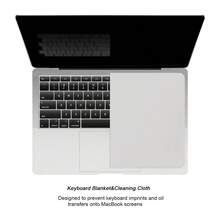 適用於 MacBook Air Pro 13/14/15/16 吋筆電螢幕鍵盤保護墊，防刮、防塵、防油超細纖維材質，有效防止鍵盤螢幕印痕 - 查看 2
