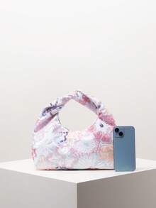 (隨機圖案) 女款亮片包、花卉圖案、刺繡包、百褶包、晚宴派對、舞會裝飾、畢業舞會包、畢業舞會配件、婚禮用品、優雅女款錢包、女性禮物 - 彩色 - 查看 3