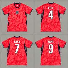 2026 USA Canada Mexico World Cup England Away Jersey Breathable Quick Dry Football Uniform - 英格蘭客場印刷26號球星 - 查看 1