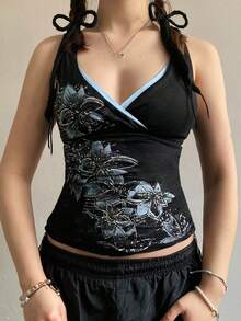 Women Tops - Black - View 3