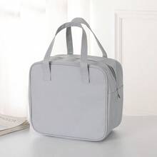 Solid Color Thickened Handheld Insulation Lock Fresh Lunch Bag Daily Carry Liner Aluminum Foil Insulation Lunch Box Lunch Bag - Multicolor - View 10