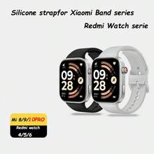 Solid-Color Silicone Strap Designed For The Mi Band 10 Pro, And Compatible With The Mi Band 9 Pro/8 Pro And Watch 4/5/6-A Must-Have For Men And Women Who Love Sports - Multicolor - View 1