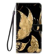 GLANDOTU Dompet Ponsel Lipat Kulit PU Motif Bunga Emas dengan Slot Kartu dan Penutup Magnetik, Cocok untuk Berbagai Merek dan Model Smartphone, Versi Internasional, Bukan Versi Domestik - MultiWarna - View 6