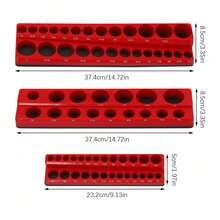 3PCS Wear-Resistant Magnetic Socket Organizer Magnetic Socket Holder Socket Tray - 1 - View 4