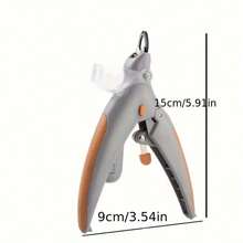 Pet Nail Clipper With LED Light & Transparent Guard, Professional Dog Cat Claw Trimmer With Quick Finder, Anti-Splash Nail Cutter For Small Medium Large Pets - View 4