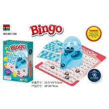 Jeu de bingo - Jeu de bingo manuel à trèfle à quatre feuilles chanceux - Jeu interactif amusant avec des amis et la famille, jeu de plateau classique et décontracté, comprenant des accessoires en papier et en plastique, jeu de fête interactif | Accessoires de fête colorés | Conception de trèfle à quatre feuilles en papier, convient pour Halloween, Noël et fournitures de fête - Multicolore - Voir 10
