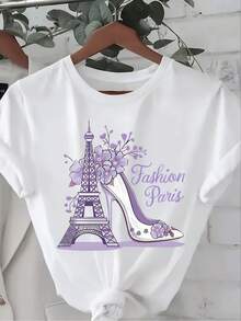 Women T-Shirts - White - View 1