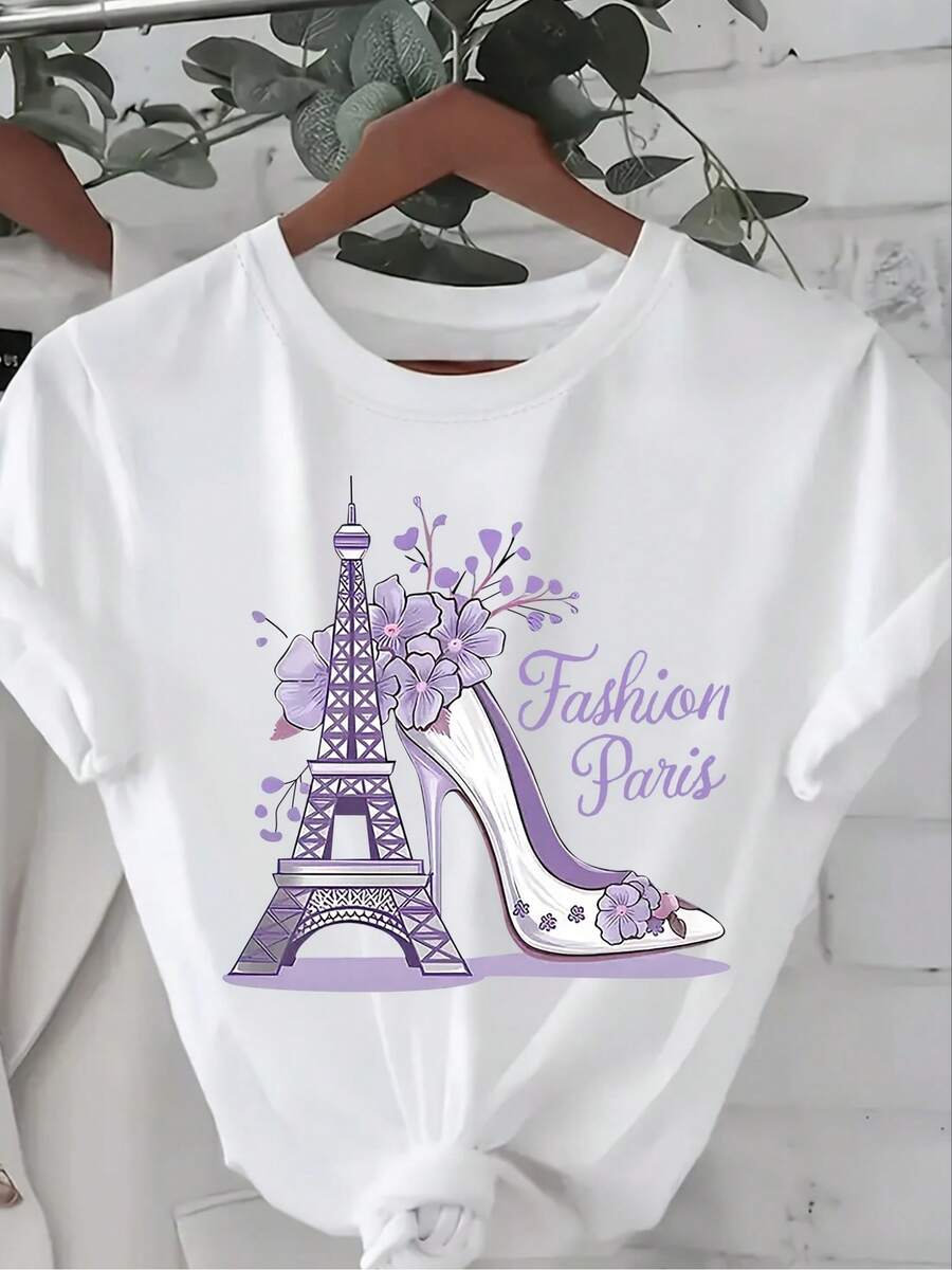 Women T-Shirts - White - View 1