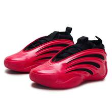 Adidas Unisex Basketball Shoes HARDEN VOLUME 9, Outdoor Casual Shoes, Training Shoes, Low-Top Comfortable Sports Shoes JS1304 - Red Alert - View 3