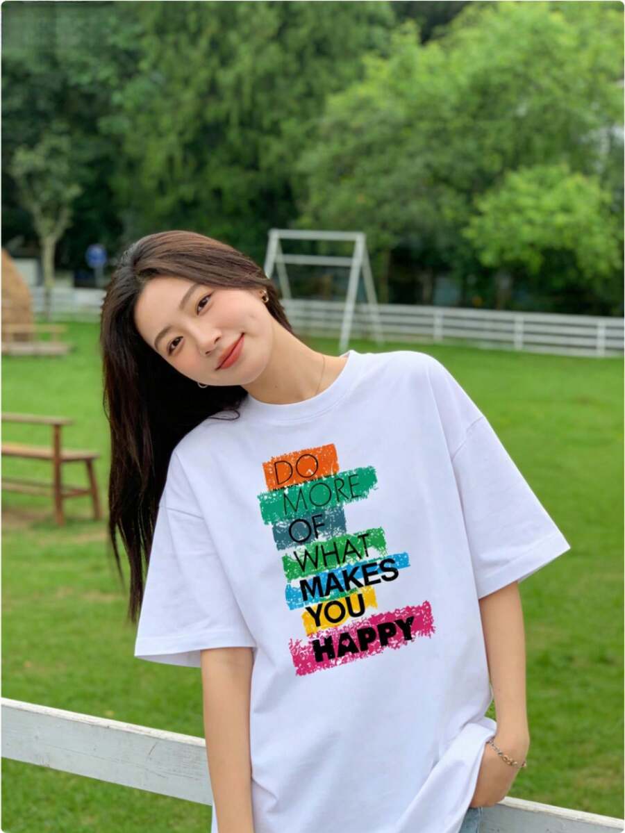 Women T-Shirts - White - View 1