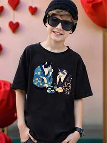 Tween Boys T-Shirts - Black - View 3