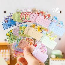 6入組可愛透明姓名貼，防水耐撕學生姓名牌 - 彩色 - 查看 1