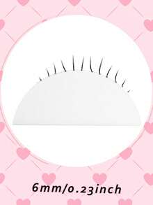 96pcs Cat Paw Style Segmented Lower Eyelashes, 3-Step Easy Application, B Curl, Reusable, Beginner Friendly - B - View 6