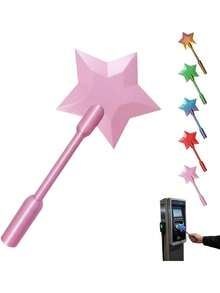3D Printed Magic QR Code Payment Wand, QR Code Payment Magic Wand, Starlight Magic Wand, Contactless Payment Card Holder, Suitable For Card Payment Scenarios (Self-Assembly Required) - A - View 1