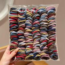 110pcs/200pcs Women's Multi-Color Multi-Style Mix & Match Daily Use Small Hair Ties - / - View 5