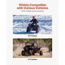 [Free Shipping] Winch Mount, 3600 Lbs / 1633 Kg Load Capacity, Trailer Hitch Winch Mount With 2-Inch Receiver, 2/4 Winch Bolt Holes, Powder Coated Steel, Suitable For ATV UTV Pickup Truck, Black-XY832112 - Multicolor - View 8