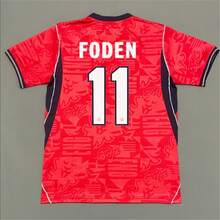 England's Away Team Prints Number 11 Star