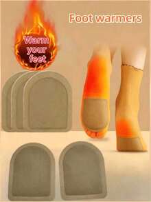 40 Pieces, 20 Pieces And 10 Pieces Of Self-Heating Foot Warmers, Wormwood Foot Warmers, Can Dehumidify And Keep Warm, And Are Necessary Foot Warmers In Winter. - A - View 2