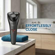Philips HC3688/15 Cordless Hair Trimmer DualCut Steel Blades Type-C Rechargeable 0.5mm Close Cut - Black - View 1