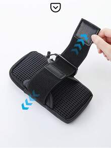 Sac de bras de sport léger, pochette de téléphone de course unisexe avec sangle d'épaule amovible, convient pour le cyclisme en extérieur - Multicolore - Voir 5