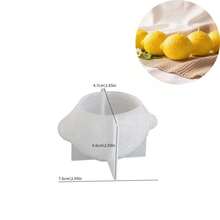1个3D柠檬硅胶蜡烛模具 | 逼真水果造型，适用于蜡烛/肥皂/树脂工艺品、香薰蜡烛、DIY家居装饰和手工工具 - 檸檬模具 - 查看 11