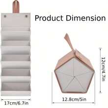 1pc Fashion Glasses Storage Box, Multi-Functional 5-Grid Glasses Case, Creative High-End PU Leather Eyeglasses Box, Multiple Colors Available - View 5