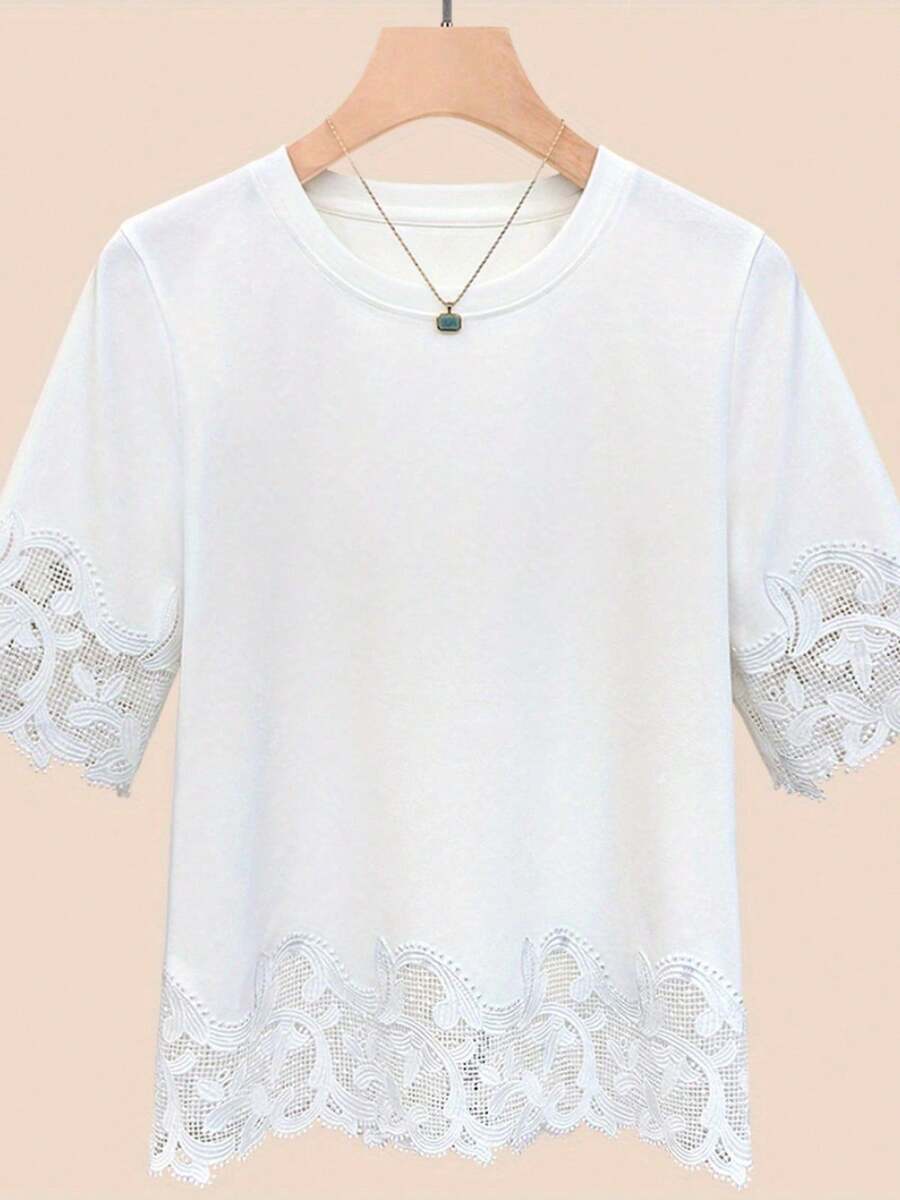 Women Tops - White - View 1