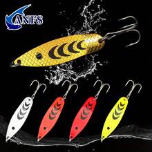 ANFS 5件/盒 旋轉路亞 震動路亞 金屬仿真路亞 VIB 硬餌 鯉魚釣具 - 彩色 - 查看 3