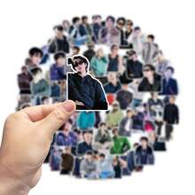 70pcs/64pcs Stickers, ARIRANG Fans Merch Goods, ARIRANG Stickers, JHOPE, V Stickers, Laptop, Phone, Luggage, Cup Decorative Stickers, Car Stickers, Scrapbooking DIY Stickers, Exquisite Decorations, Birthday Gift, Aesthetic - Multicolor - View 7