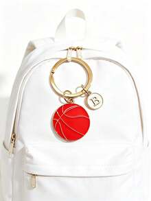 Personalized Volleyball Keychains – A Perfect Christmas And Thanksgiving Gift For Players. - Basketball Style - View 6
