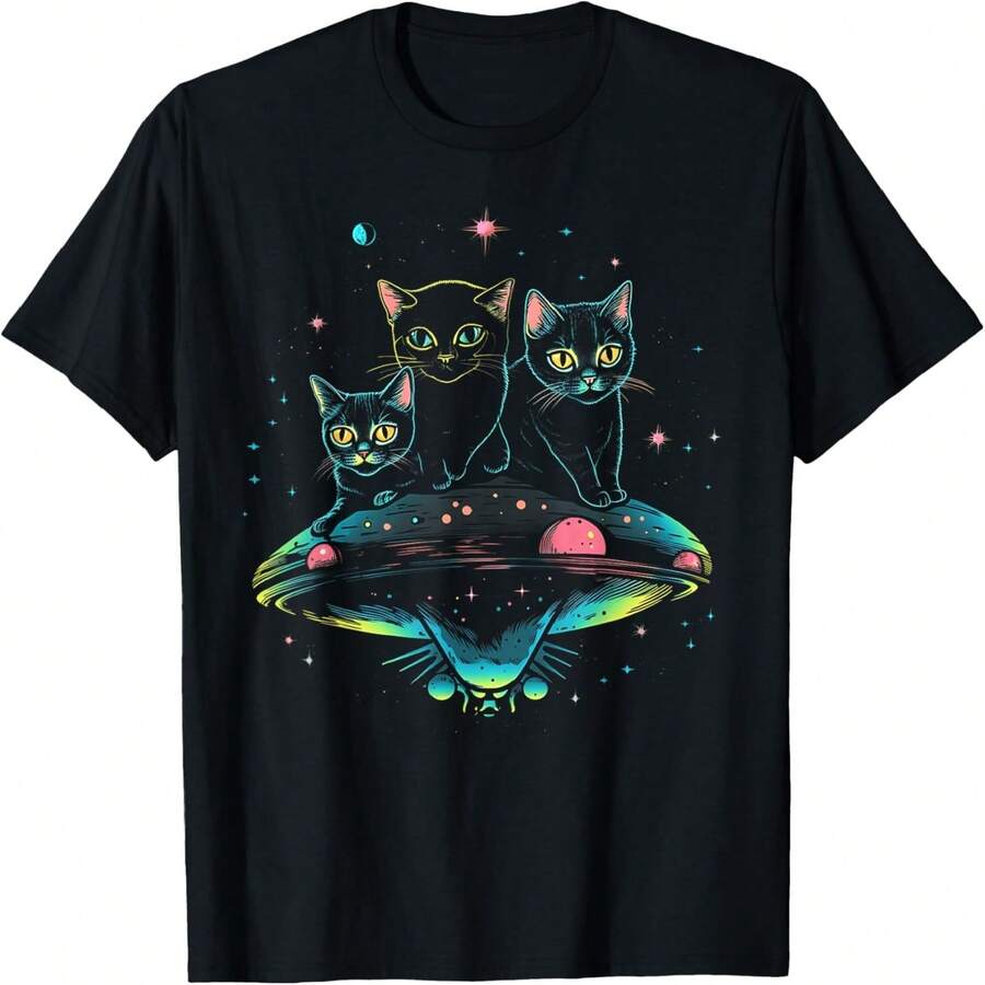 Women T-Shirts - Black - View 1