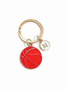 Personalized Volleyball Keychains – A Perfect Christmas And Thanksgiving Gift For Players. - Basketball Style - View 19
