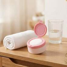 1 pieza Caja portátil para borla de polvo con borla de polvo esponjosa, estuche de polvo con diseño de dibujos animados lindo, estuche de polvo de maquillaje portátil con borla de esponja suave, adecuado para Body y cara, esponja multifuncional, cubre teléfono, foto, esponja de maquillaje, compatible con cosméticos y rubor, colección de varias esponjas: maquillaje, teléfono, esponja de foto, compatible con cosméticos de rubor - Multicolor - Ver 2