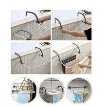 Fixed Clothes Drying Racks - Grey - View 6