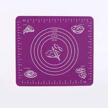 5 Sizes Silicone Baking Mat, Kneading Mat, Pizza Mat, Non-Stick Cake Mat, Cake Baking Tool, Kitchen Utensils - Green - View 8