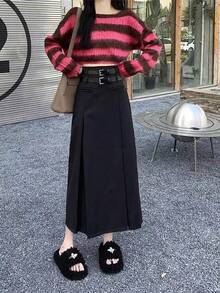 Women Skirts - Black - View 1