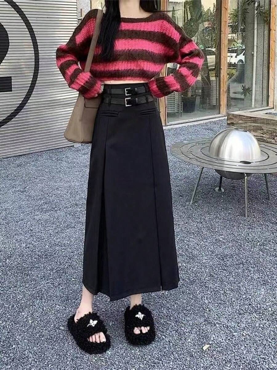 Women Skirts - Black - View 1