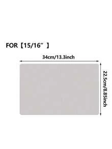 qialeduo Paño protector de pantalla y teclado de microfibra a prueba de polvo y resistente al aceite para MacBook Air Pro, previene las huellas del teclado y la transferencia de manchas de aceite - Ver 7