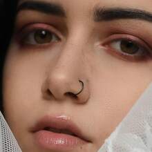 6件組雙用途鼻環套組，不鏽鋼材質－女性日常百搭時尚珠寶套組，適合休閒穿著與各種場合 - 三件鼻環 - View 3