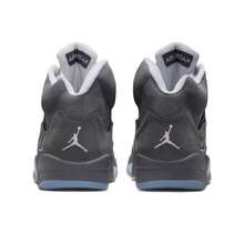 Nike Jordan Air Jordan 5 Retro "Wolf Grey" Classic Comfort Mid-Top Retro Basketball Shoes Men's Grey - DD0587-002 - View 5