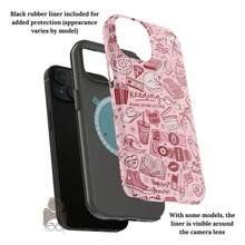 Magnetic Phone Case, Book Phone Case, Gift For Romance Readers, MagSafe Compatible, Gift For Book Lovers, Summer Phone Case, Pink Phone Case - 白色 - 查看 4