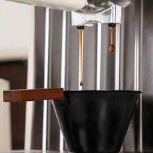 1pc Premium Minimalist 304 Stainless Steel Espresso Shot Cup, Walnut Wood Handle, Espresso Measuring Cup With Scale, Liquid Ounce Cup, Suitable For Home/Office - Multicolor - View 7