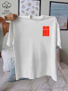 Women T-Shirts - 白色 - 查看 5