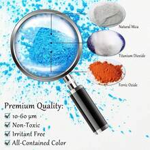 1/6/30pcs Mica Powder - 20ml/Bottle, Suitable For Epoxy Resin, Soap Making, Candle Making, Slime, DIY Crafts Pearl Color Pigment - Mica Powder - View 3