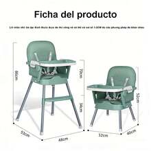 Baby Highchairs & Booster Seats - Grey - View 2